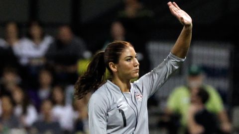 Hope Solo was part of the U.S. national women's team which was beaten by Japan on penalties in the 2011 World Cup final.
