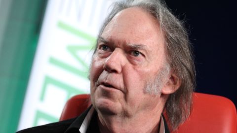 Improving the quality of digital music is a personal mission for Neil Young, who spoke at a media conference Tuesday.