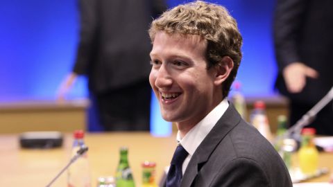 Facebook CEO Mark Zuckerberg, along with wife Priscilla Chan, donated almost $500 million to a charitable foundation in 2012.