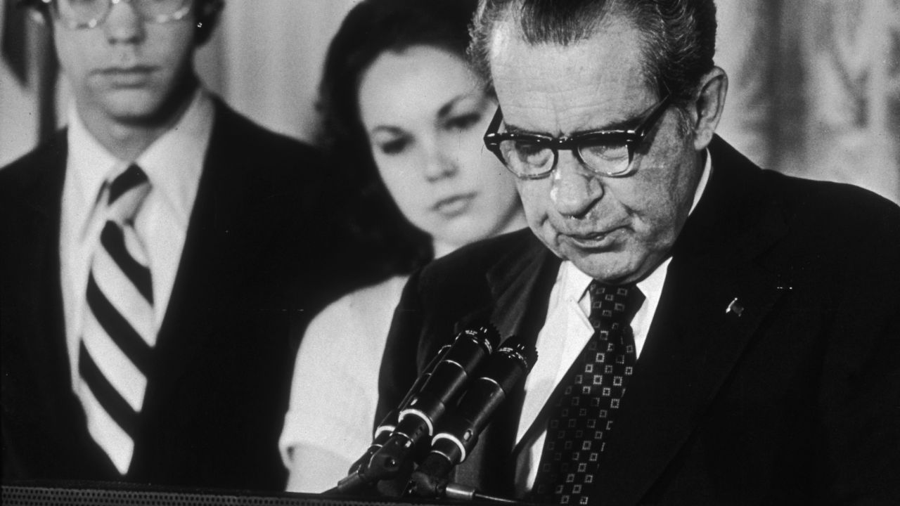 A cover-up led to President Richard Nixon's resignation, but Watergate was fueled by secret campaign money, scholars say.