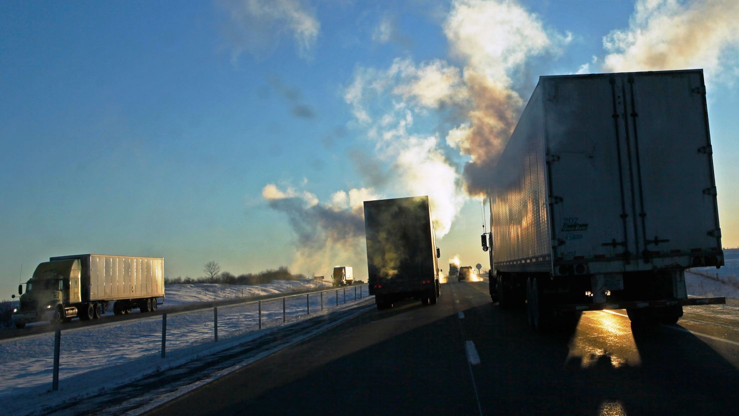 Opponents say larger tractor-trailers would not only be less safe, but would add greater stress to roads and bridges.