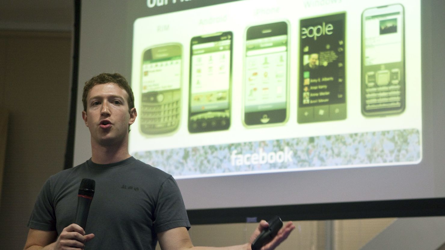 Facebook CEO Mark Zuckerberg wants his apps to be on all phones, but they don't make money yet.