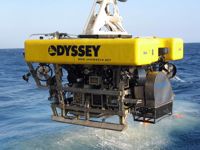As a result, companies such as Florida based Odyssey Marine are able to utilize advanced tools such as remote controlled ROV's to scour the ocean depths for treasure.