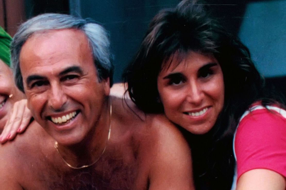 Roni Selig poses for a photo with her dad before his death. He died at 71 after fighting non-Hodgkin's lymphoma.