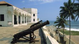 Elmina Castle was the first European slave-trading post in sub-Saharan Africa.