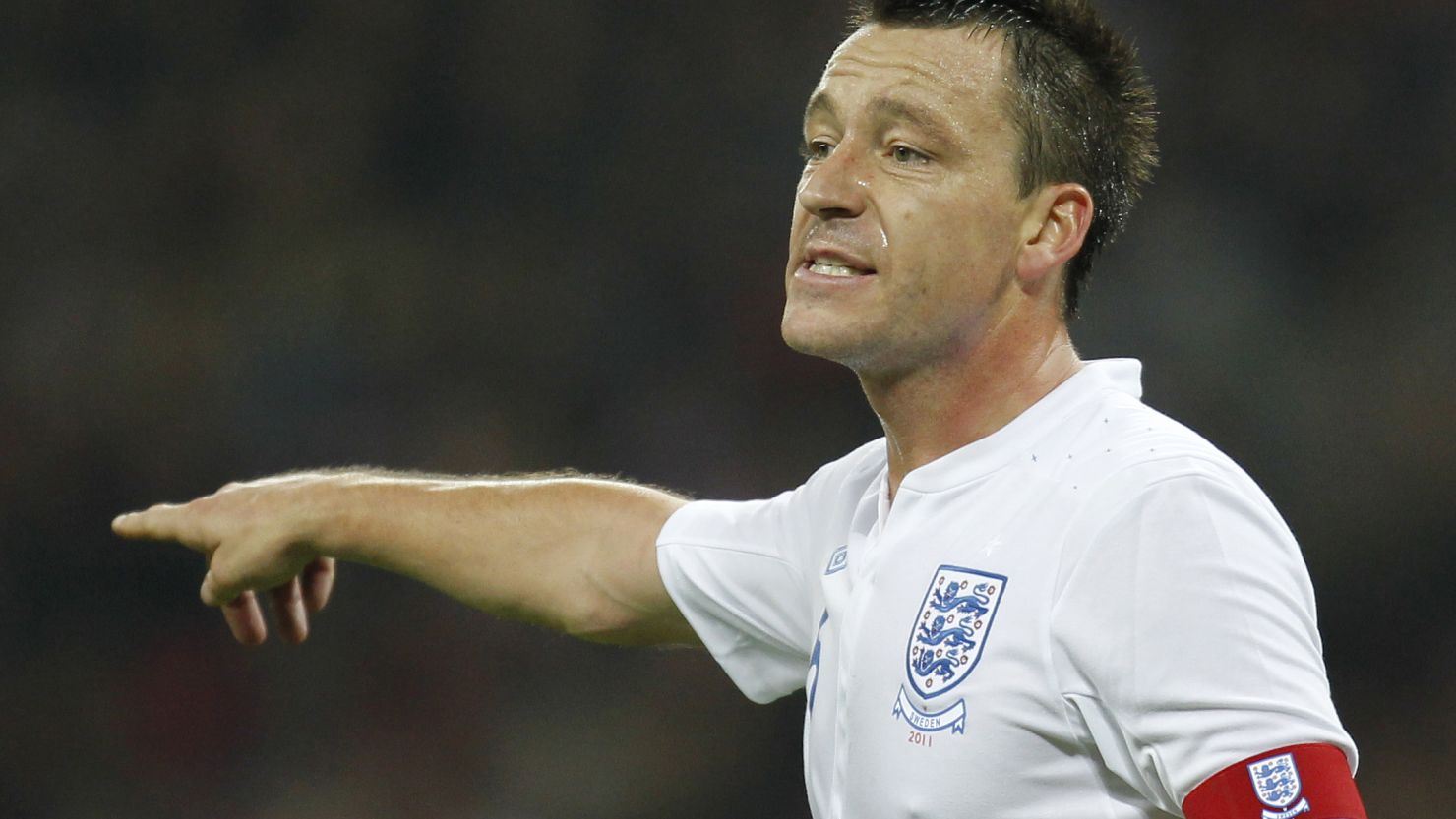 John Terry last captained England during a friendly match against Sweden in November.