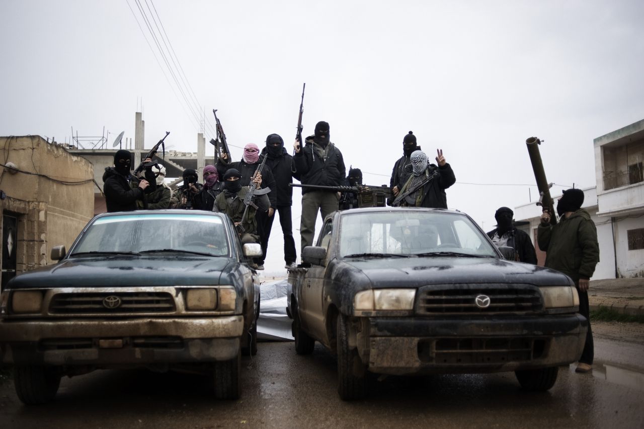 The Free Syrian Army is made up of former Syrian military soldiers who left their posts and sided with the protesters. The group has declared war on the regime of President al-Assad and taken up posts throughout the country.