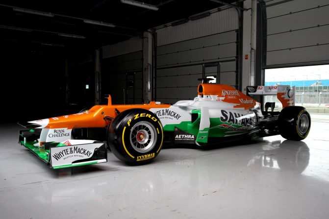 The Indian-owned team will hope to build on last season's respectable sixth-place finish. Force India will be counting on the skills of drivers Paul di Resta of Britain and Germany's Nico Hulkenberg.