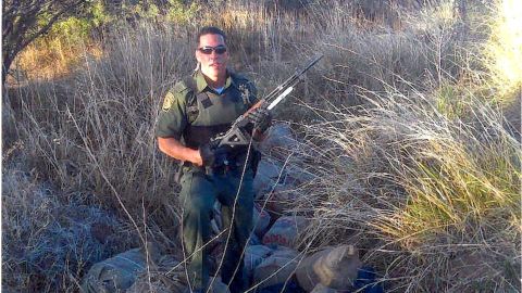 Border Patrol agent Brian Terry was killed in a gunbattle with drug cartel members in 2010 on the Arizona border with Mexico.