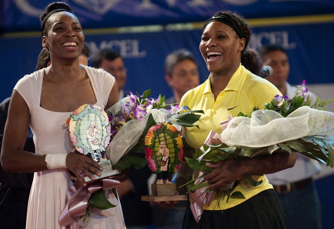Although Venus has not played competitively, she did face off against Serena in an exhibition match in the Colombian city of Medellin in November. Venus defeated her younger sister 6-4 7-6 (7-5).