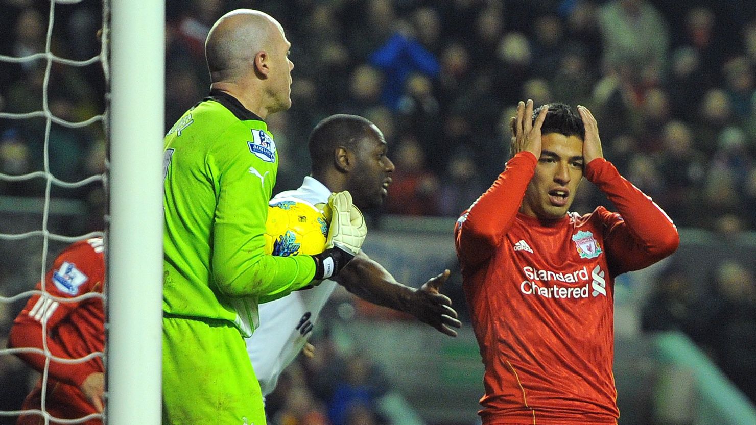 Luis Suarez returned for Liverpool but couldn't prevent his side drawing 0-0 with Tottenham Hotspur.