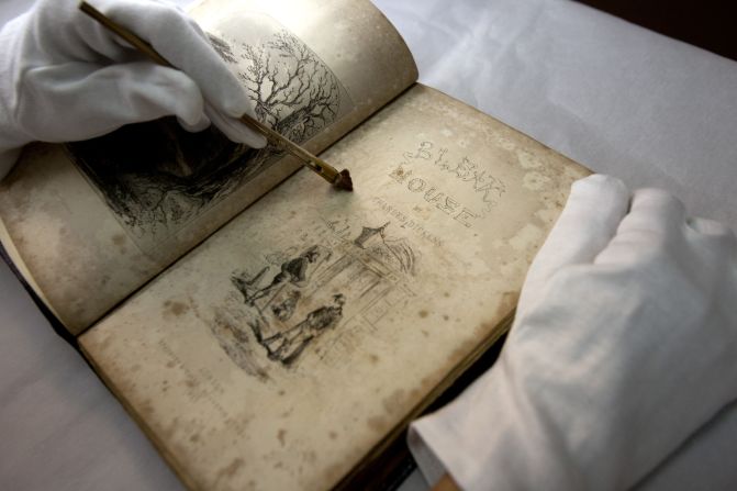 First edition of "Bleak House," the ninth novel by Charles Dickens, published in 20 monthly installments between March 1852 and September 1853. It is held to be one of Dickens's finest novels.