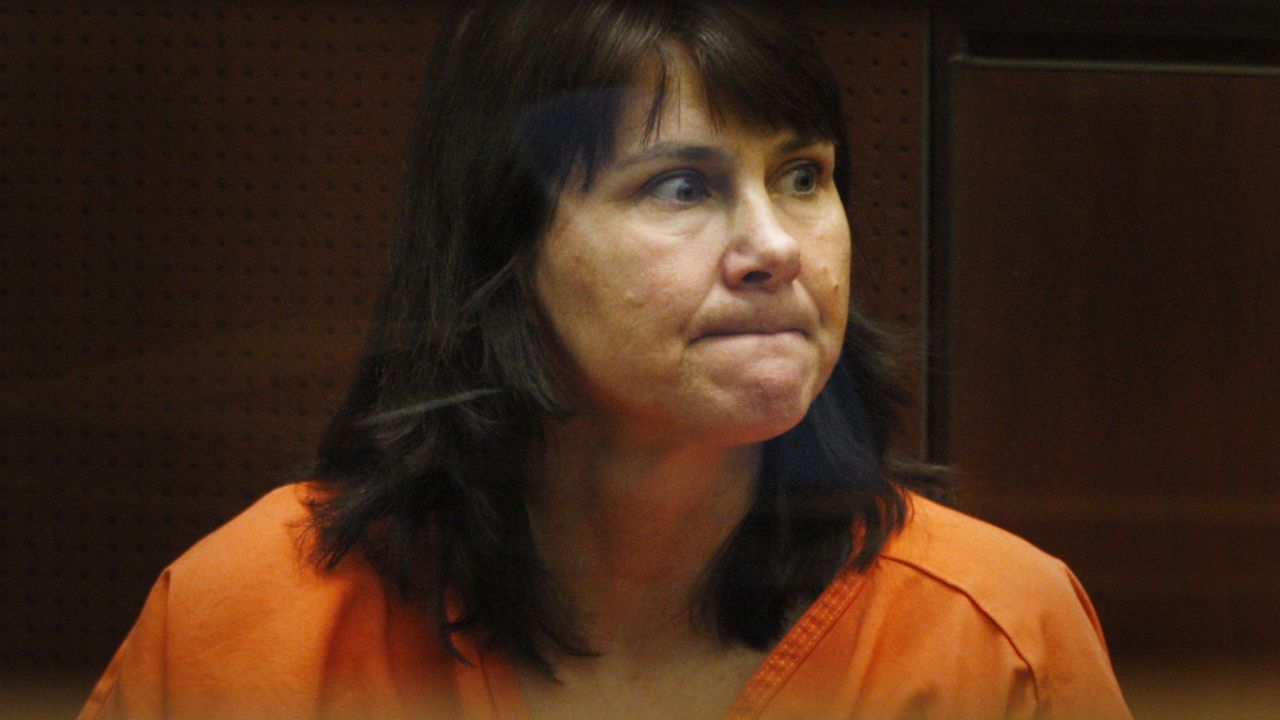 The murder trial of former police detective Stephanie Lazarus, pictured at a 2009 arraignment, began this week in Los Angeles.