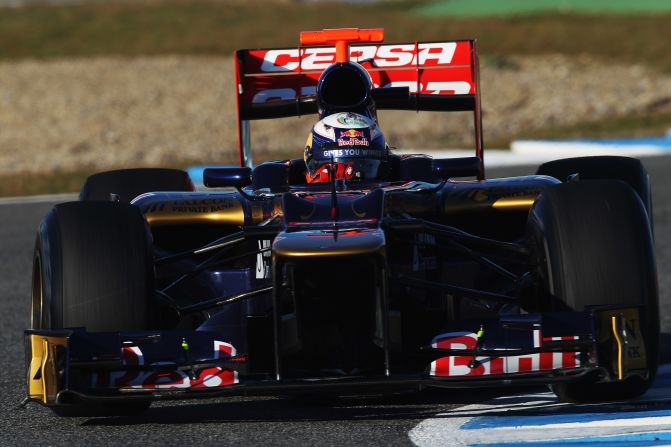 Ricciardo is a rising talent in Formula One, having raced for Spanish team HRT in the second half of 2011.