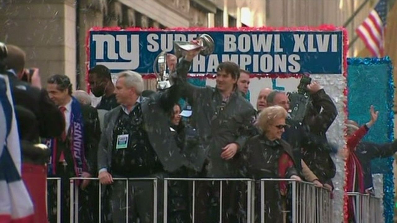 Giant parade awaits Super Bowl winners