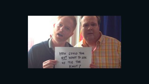 Jesse Tyler Ferguson and Eric Stonestreet took to Twitter to celebrate the striking down of Proposition 8.