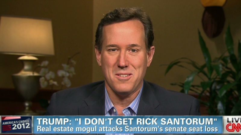 Santorum Romney Wanted To Be A Senator Cnn Politics