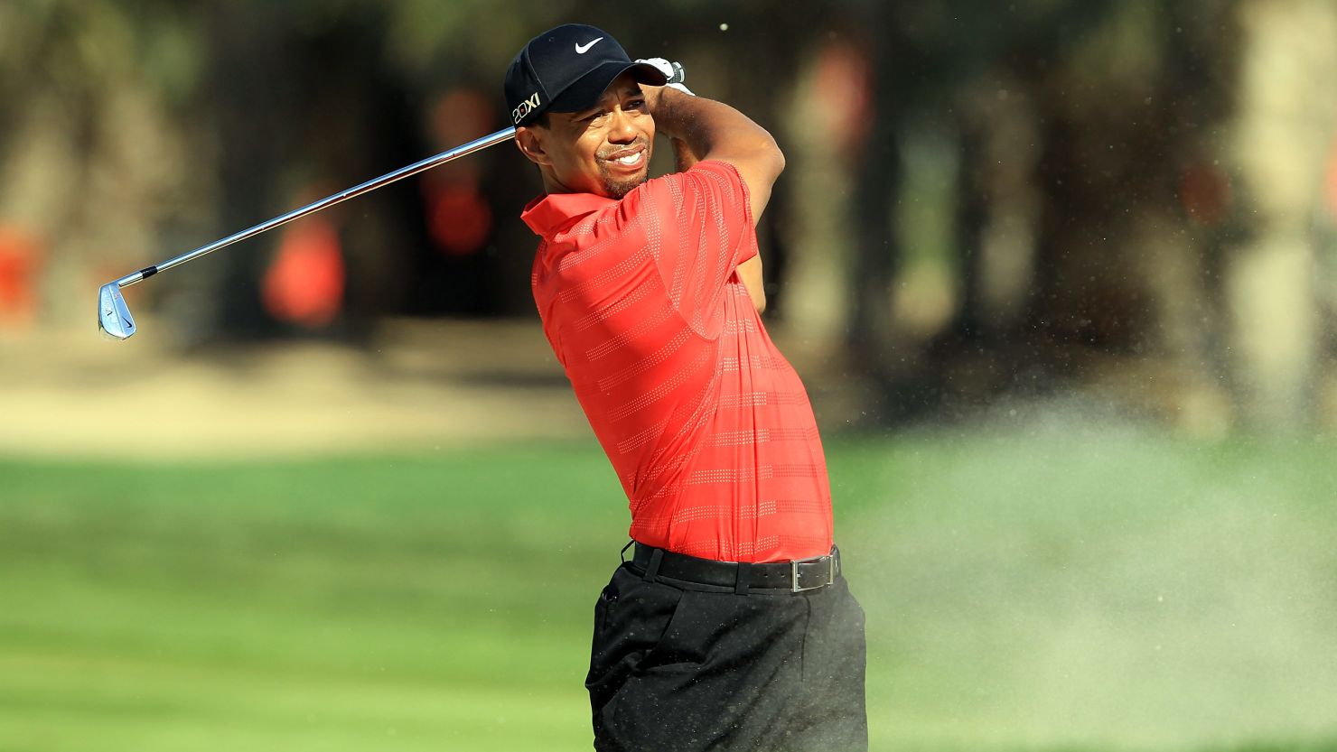 Tiger Woods has not won one of golf's four majors since the 2008 U.S. Open at Torrey Pines.
