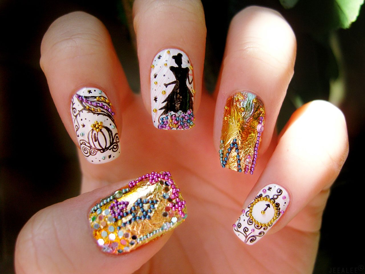 Nail art enjoys a huge following among DIYers like Stephanie Lee, a recent college graduate who sells her work on Etsy while looking for a job.