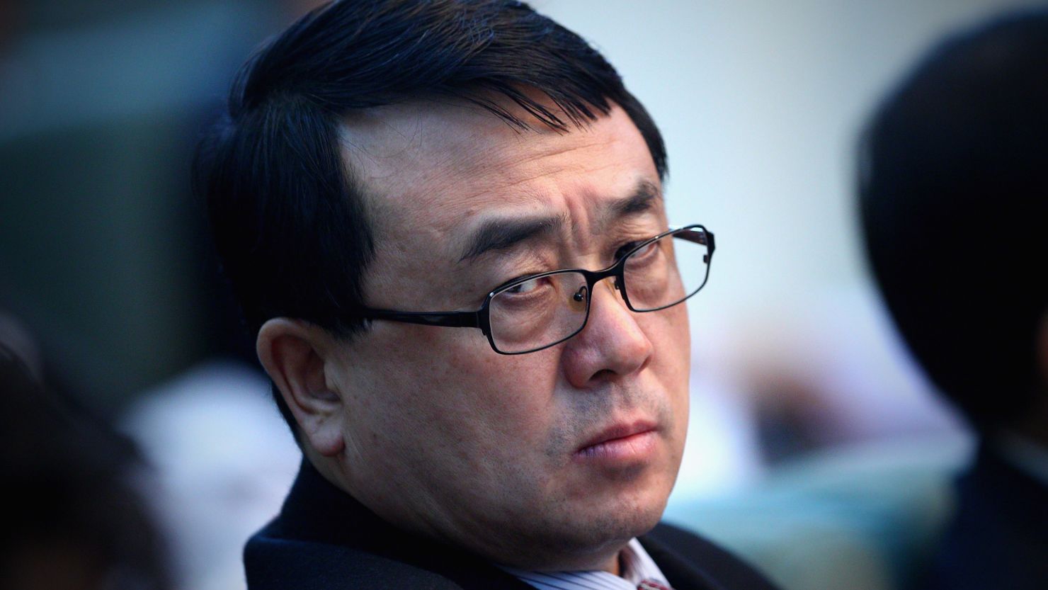 A file image of Wang Lijun at the National People's Congress in Beijing.