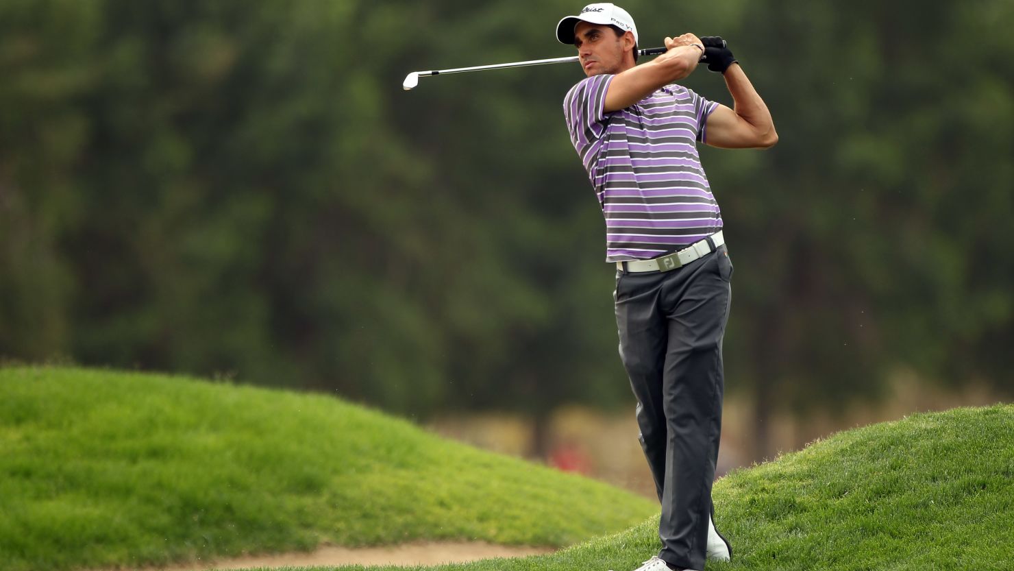 Spain's Rafael Cabrera-Bello leads an impressive field at the Dubai Desert Classic after the opening round Thursday.