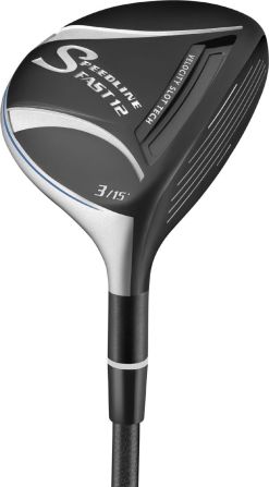 Adams Golf say their patented Velocity Slot Technology significantly reduces drag and promotes a trampoline-like effect that literally launches the ball toward the hole.