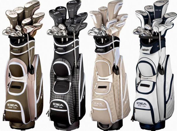 World number one Yani Tseng and top young American Brittany Lincicome are just two players who use these impressive new women's clubs from Adams Golf. A cool $900 will ensure you possess a set of them too.