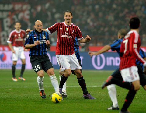 Italian city rivals AC and Inter Milan were separated by just one place on the list. Serie A champions AC were seventh, and 2010 European champions Inter eighth.