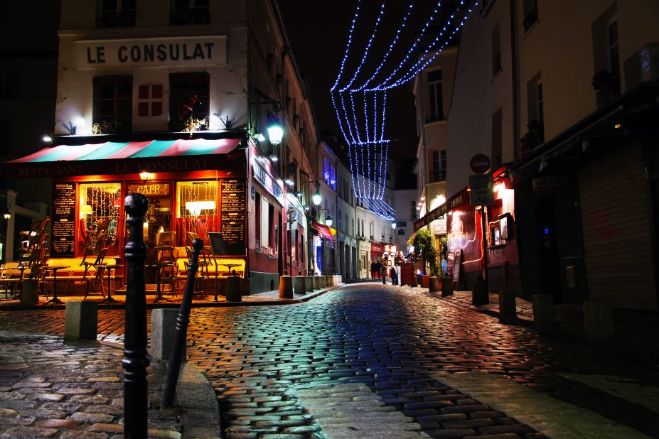 "The Montmartre neighborhood has nurtured many French artists over the past century and is now a big tourist destination with many night clubs, stores and restaurants," Kevin Kasmai said of his photo. "In this photo, it is lit up for Christmas."