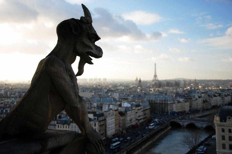 Kevin Kasmai captured this intriguing view of one of Notre Dame's gargoyle statues overlooking Paris. "Paris is probably my favorite city in the world. In terms of architecture, places to see, things to do, it's a top destination in my book."