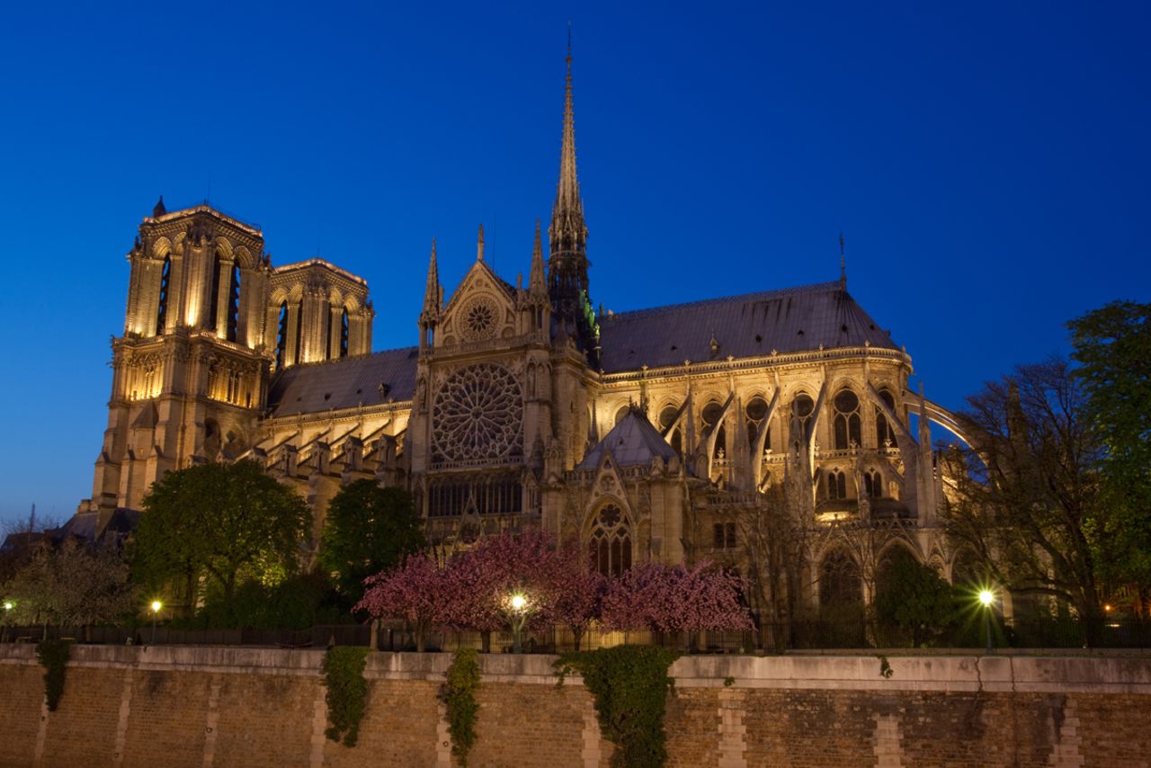 David Culp shared this serene view of Notre Dame at night. "I came upon this scene just as the lights began to illuminate the most famous cathedral in Paris."