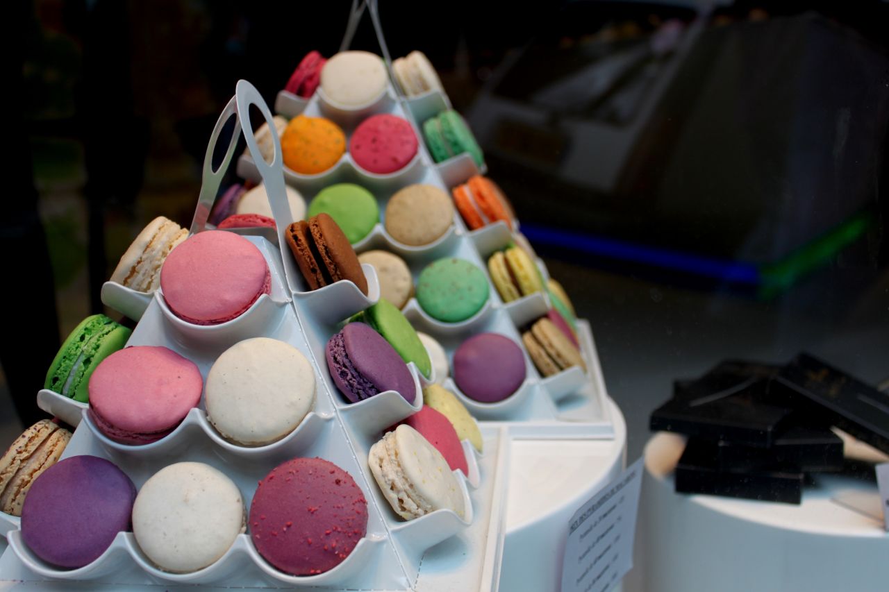 Ania Taylor snapped this shot of the colorful Parisian delicacy, macarons. 