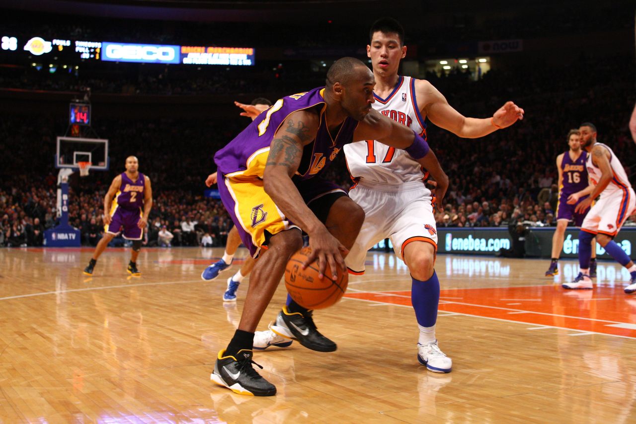 At one point, LIn outplayed Los Angeles Lakers star Kobe Bryant in the New York Knicks' 92-85 win. The win extended the Knicks' historic 2012 winning streak.