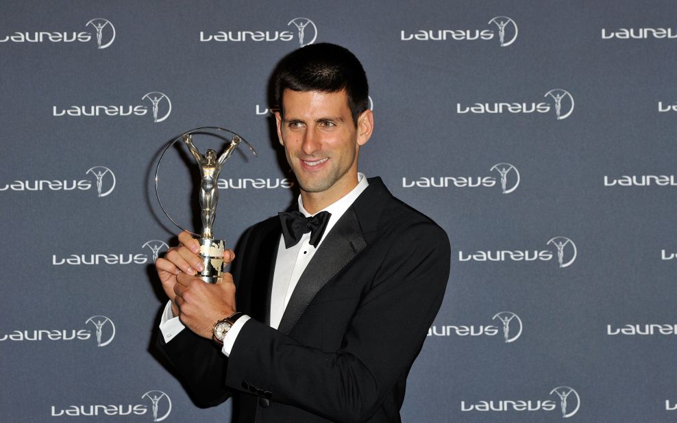 The 24-year-old received recognition of his incredible year last week, when he was named the Laureus Sportmans of the Year for 2011.