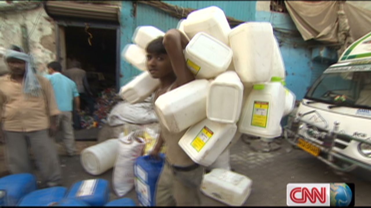 In Mumbai rag pickers are turning recycling waste into big business. CNN