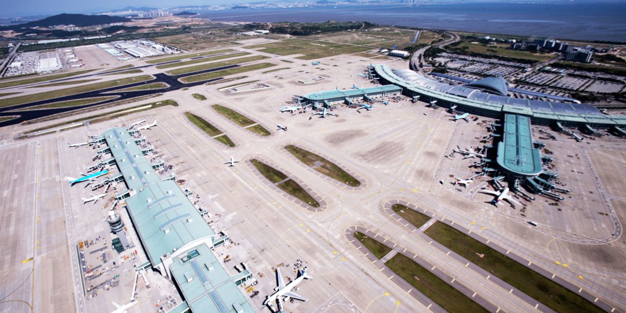 South Korea's sprawling Incheon International Airport came in second place in the best airport category for the third year in a row. 