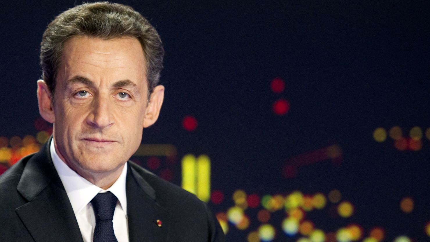French President Nicolas Sarkozy announces his re-election bid Wednesday on French TV channel TF1.