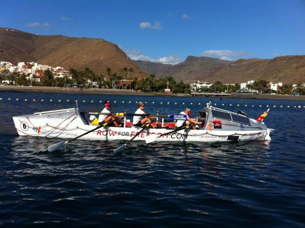 The Row for Freedom team broke the Atlantic crossing record last month with crew members going naked for most of the journey. The unconventional tactic helped them counter the boils and sores that can result when clothes rub against skin. 
