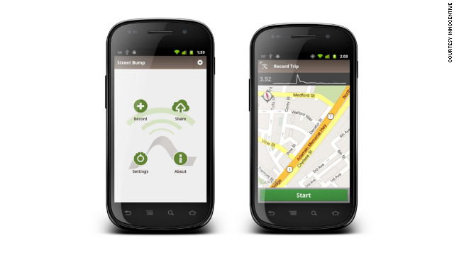 Street Bump App Detects Potholes, Tells City Officials | CNN Business