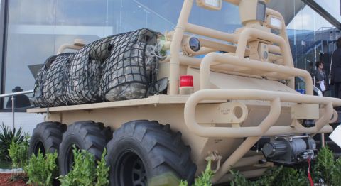 Unmanned land vehicles could also be a big part of military operations in the future. Lockheed Martin's Squad Mission Support System is being tested in Afghanistan.