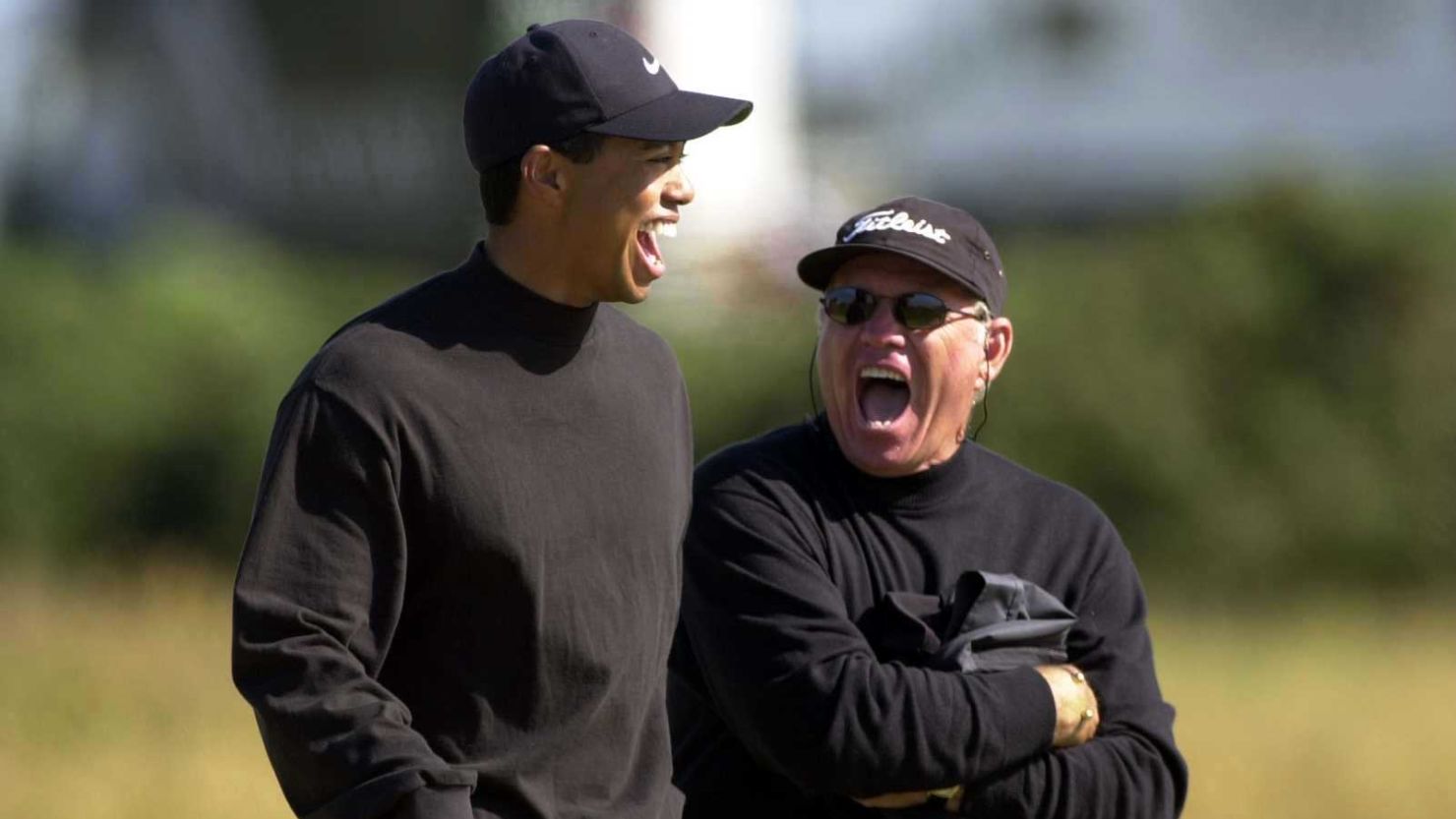 American golf coach Butch Harmon worked with Tiger Woods for eight of his 14 major triumphs.