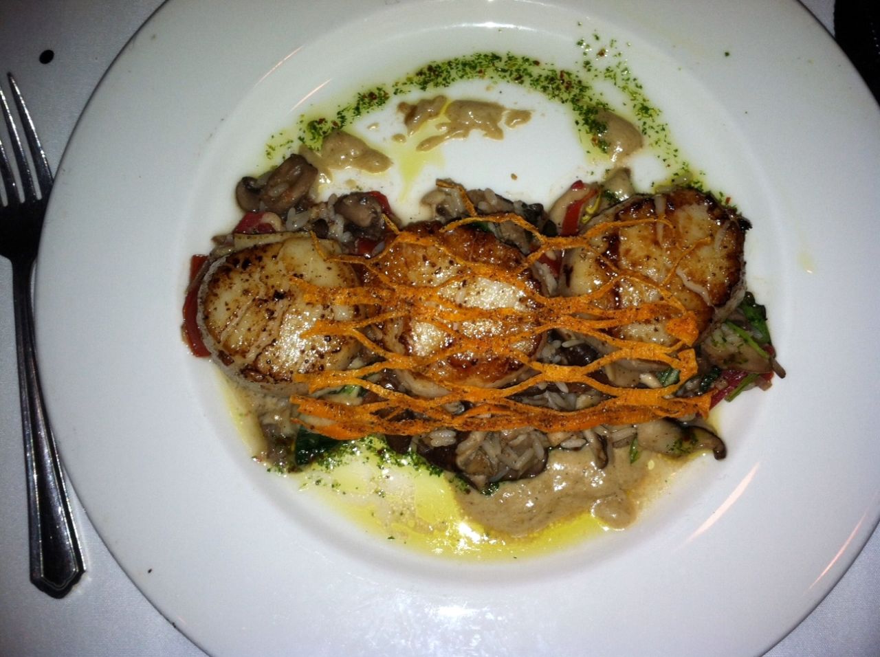 "The jumbo sea scallops at Commander's Palace are to die for!" wrote iReporter Sonia Garza of Pasadena, Texas.