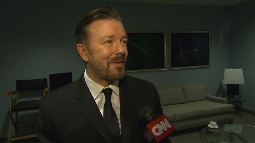 Ricky Gervais behind the scenes | CNN
