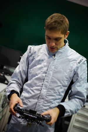 Petrov, who finished 10th in last year's drivers' standings, will drive his new car for the first time at next week's preseason test event in Barcelona, Spain.