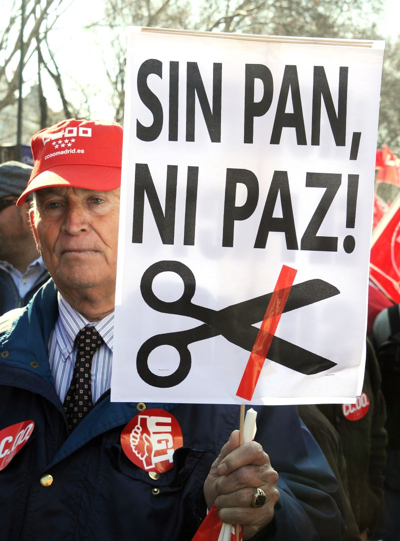 Unions Protest Spanish Labor Reforms | CNN