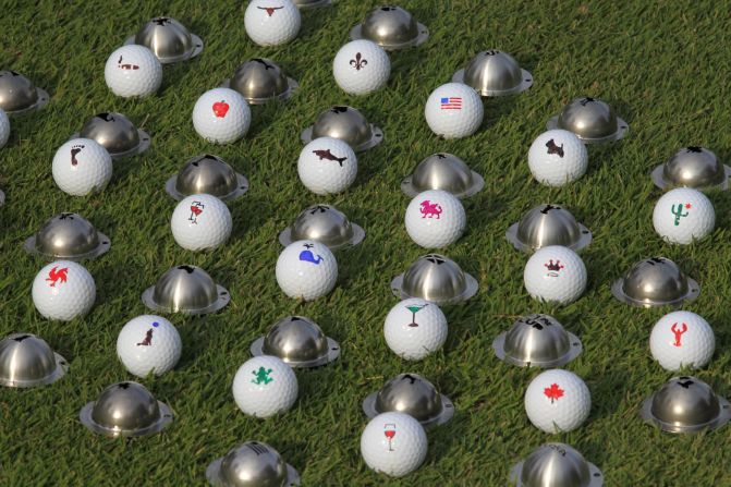 Tin Cup is a great way to connect with your ball, and also makes it easier to identify after those all-too-frequent wayward shots.