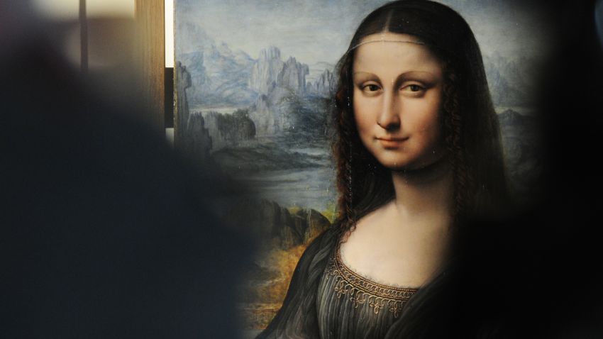 An authenticated contemporary copy of da Vinci's Mona Lisa at the Prado Museum in Madrid on February 1, 2012.