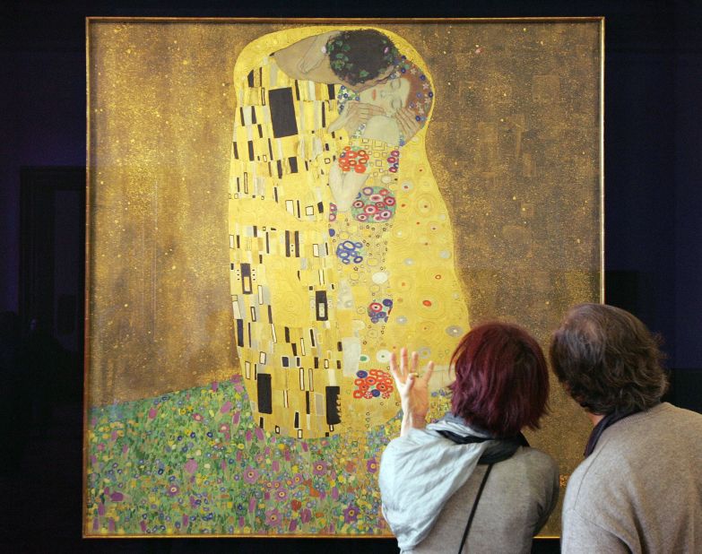 Gustav Klimt is one of Vienna's most famous artists.For a comprehensive collection of paintings by the artist -- including "The Kiss " -- head to the Belvedere Museum. 