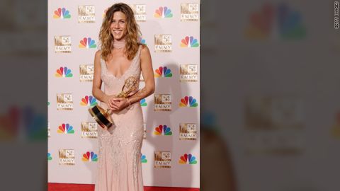 At the Emmy Awards in 2002, Aniston won the award for outstanding lead actress in a comedy series for her work on "Friends."