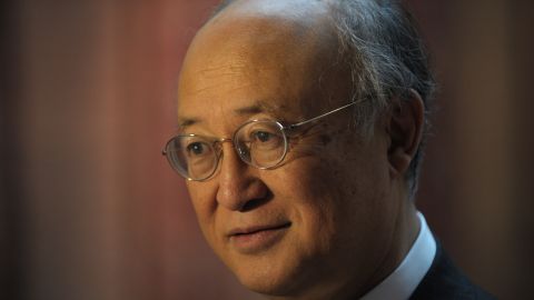 IAEA Director General Yukiya Amano, pictured in January, says no agreement was reached.